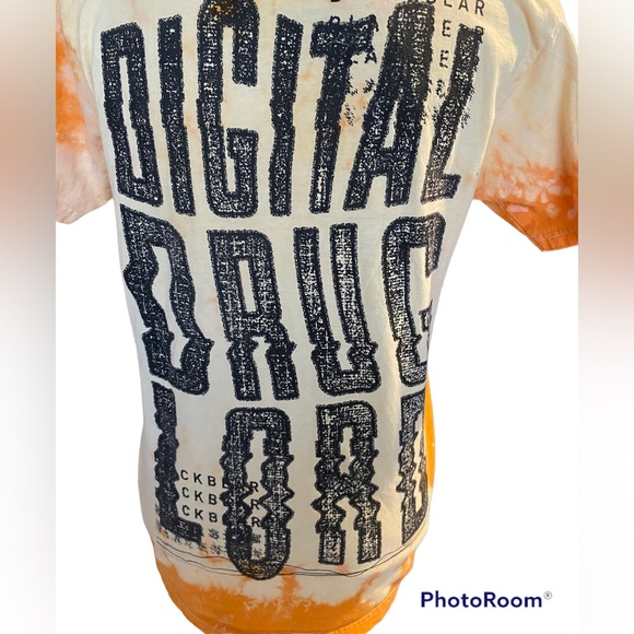 Black Bear Digital Drug Lord TieDye Concert T Shirt size Small - Picture 3 of 5